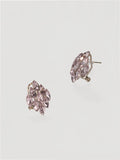 Fairy looking light purple Marquise Crystal Cluster Earrings